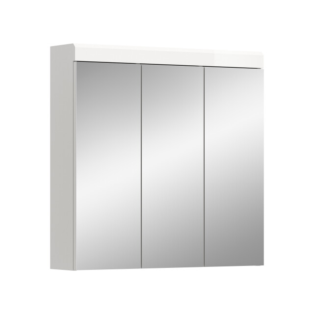 Furnilux Scout spiegelkast badkamer 3 spiegeldeuren 80x79x18 cm wit 3733131 large