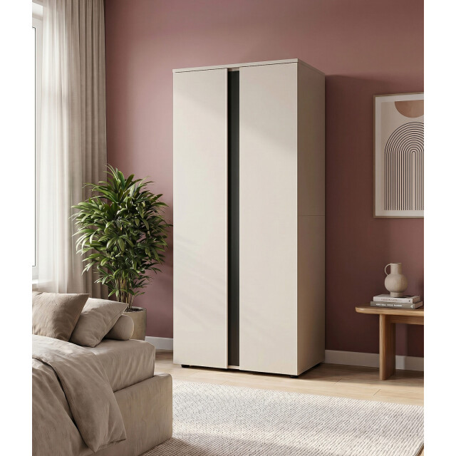 Furnilux Amara 2-deurs kledingkast 79x184x52 cm in 3733170 large