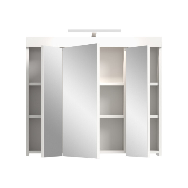 Furnilux Spiegelkast viana met verlichting 80 cm – incl. badkamerlamp 3733149 large