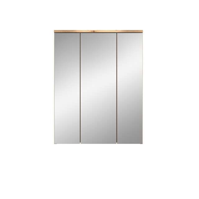 Furnilux Blake spiegelschrank 60 cm – 3 spiegeldeuren en 6 legplanken 3733128 large
