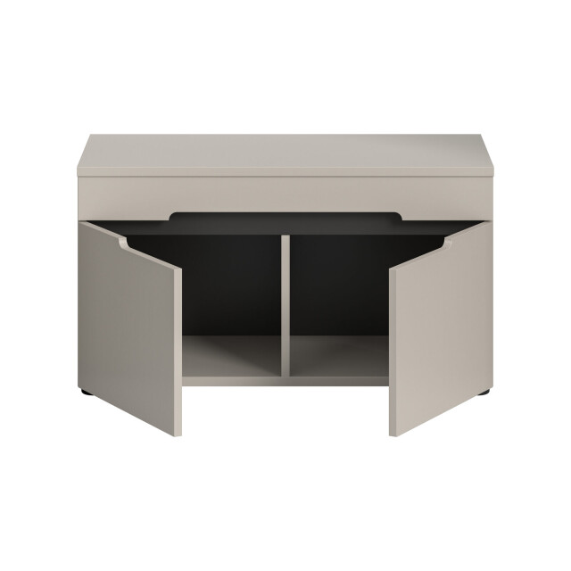 Furnilux Canu zitbank in – garderobebank met 2 deuren (60x45x37 cm) 3733141 large