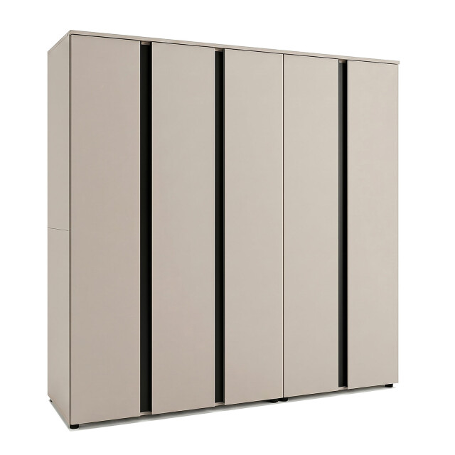 Furnilux Amara kledingkast combinatie 200 cm – 5-deurs set in 3733173 large