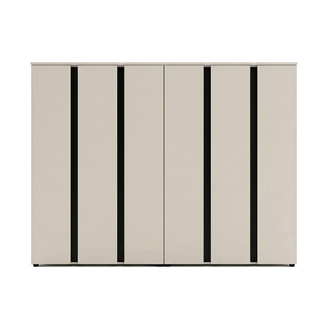 Furnilux Amara kledingkastcombinatie 242 cm – 2-delig met 6 deuren 3733174 large