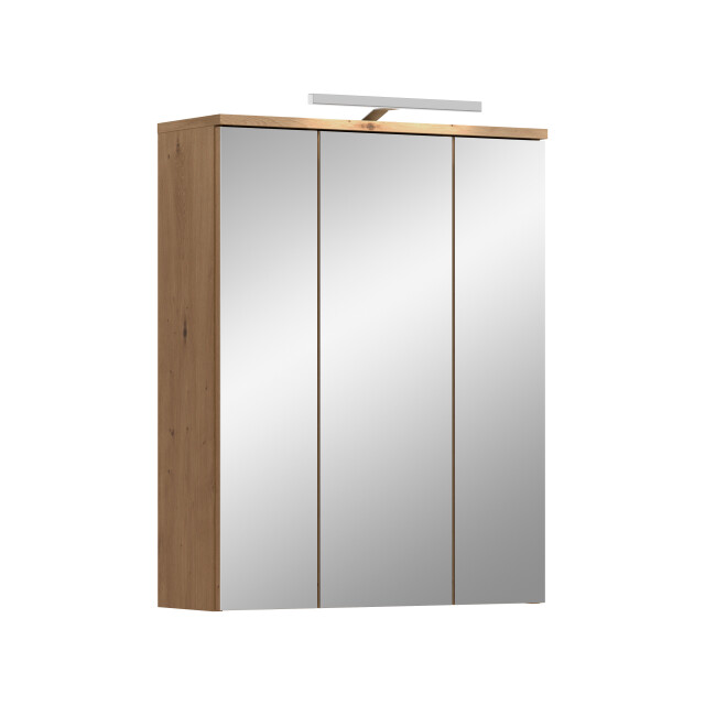 Furnilux Blake spiegelschrank met verlichting 60x77 cm in artisan eiken en 3733129 large