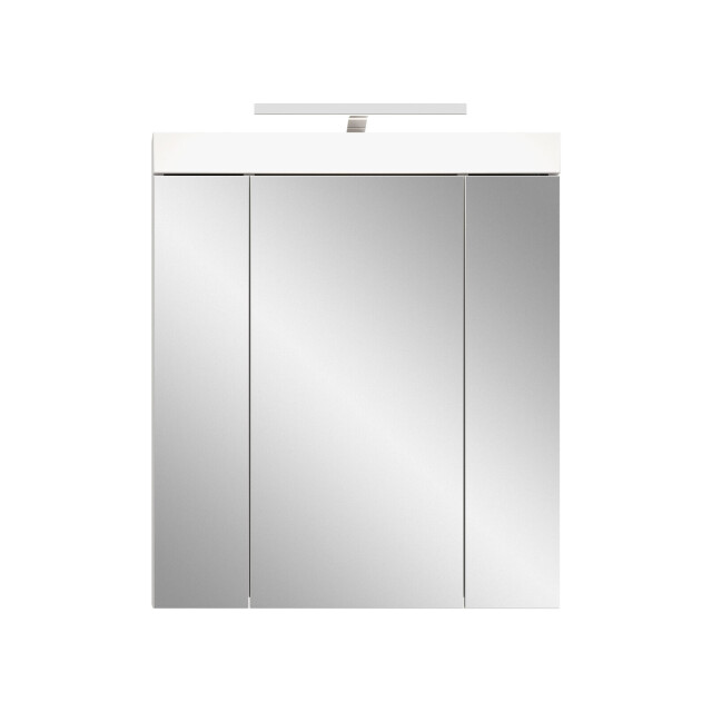 Furnilux Viana spiegelkast met verlichting 60x70x18 cm in wit en 3733148 large