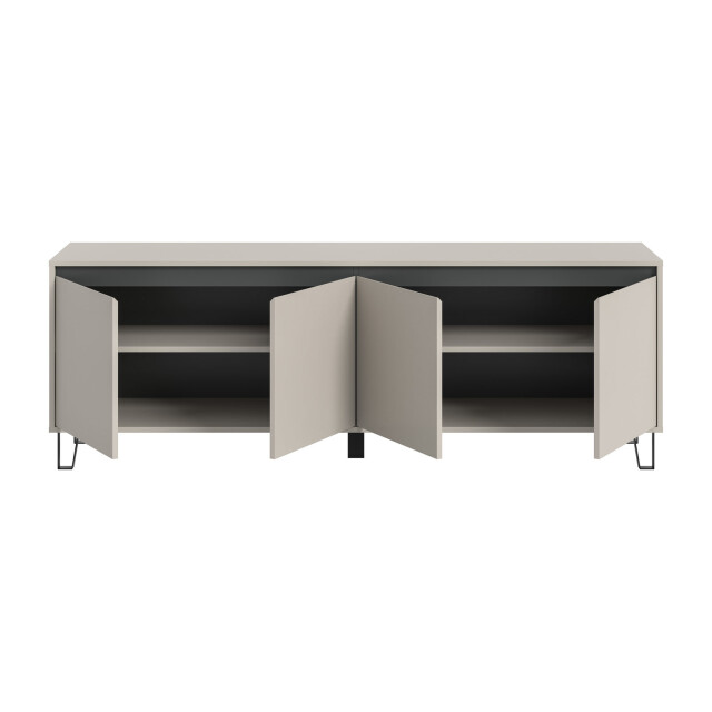 Furnilux Balton lowboard 184x64x40 cm met 4 deuren 3733143 large