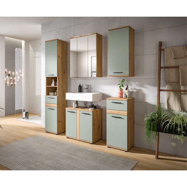 Furnilux Blake wandkast badkamerkast artisan eiche 35x77x25 cm 3733127 large
