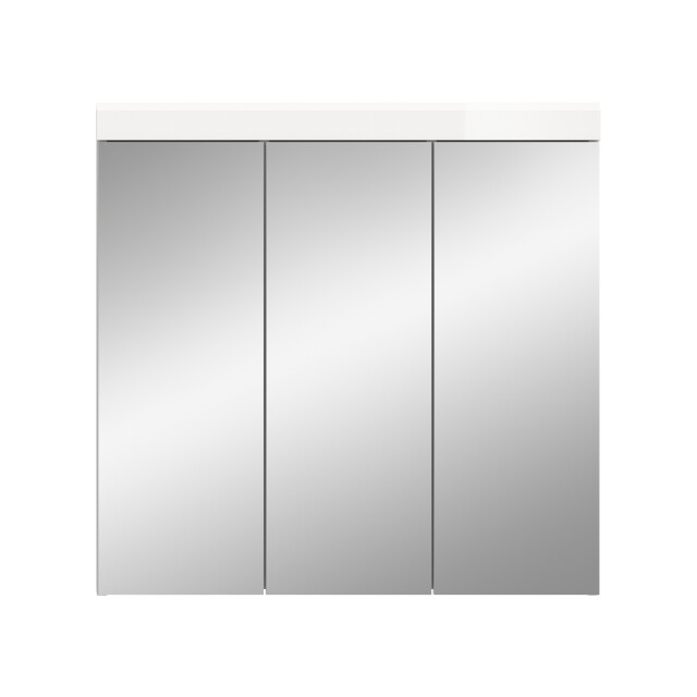 Furnilux Scout spiegelkast badkamer 3 spiegeldeuren 80x79x18 cm wit 3733131 large