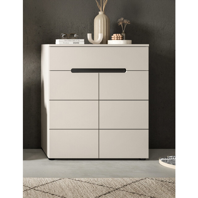 Furnilux Canu schoenencommode in – 80 cm breed met 2 deuren en lade 3733138 large
