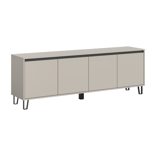Furnilux Balton lowboard 184x64x40 cm met 4 deuren 3733143 large