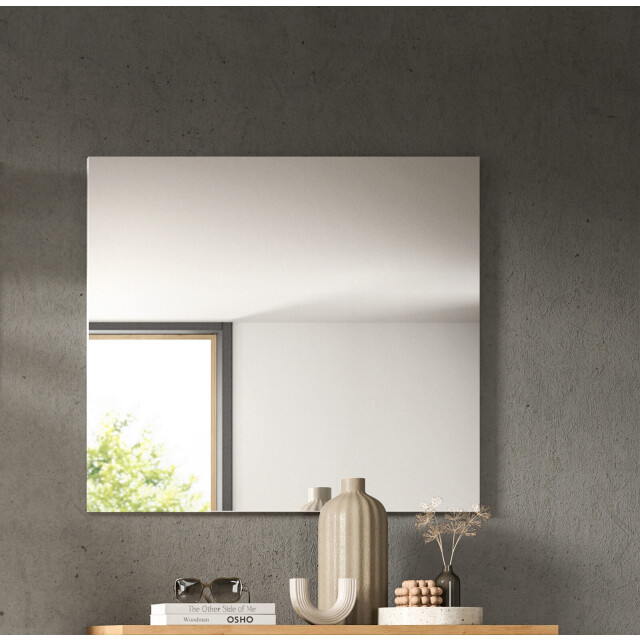 Furnilux Canu spiegel 80x73 cm – en wit voor hal, diele en garderobe 3733134 large