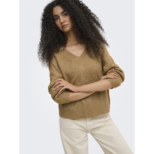 Jacqueline de Yong Jdyaspen life l/s v-neck pullover k 15359750 large