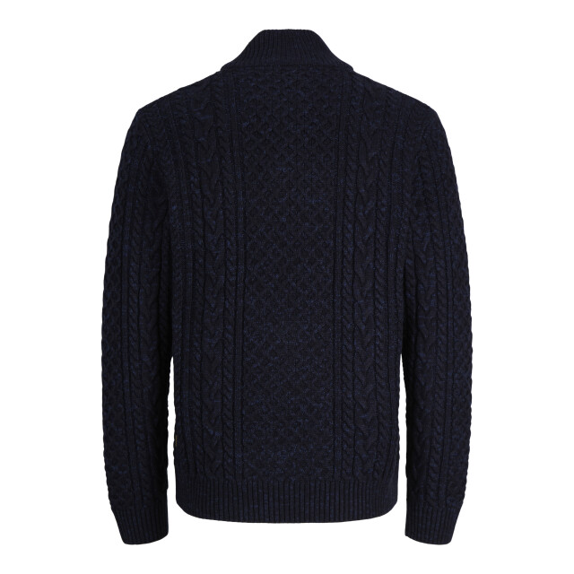 Jack & Jones Blucallum cable knit half zip trui 12299947 large