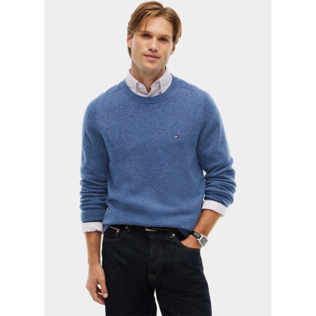 Tommy Hilfiger Pullover heren lambswool crew neck mw0mw36535/d10 211432 large
