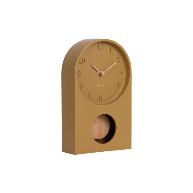 Karlsson tafelklok paris arch with pendulum - 14,5x24,1x4,8 cm 3731180 large