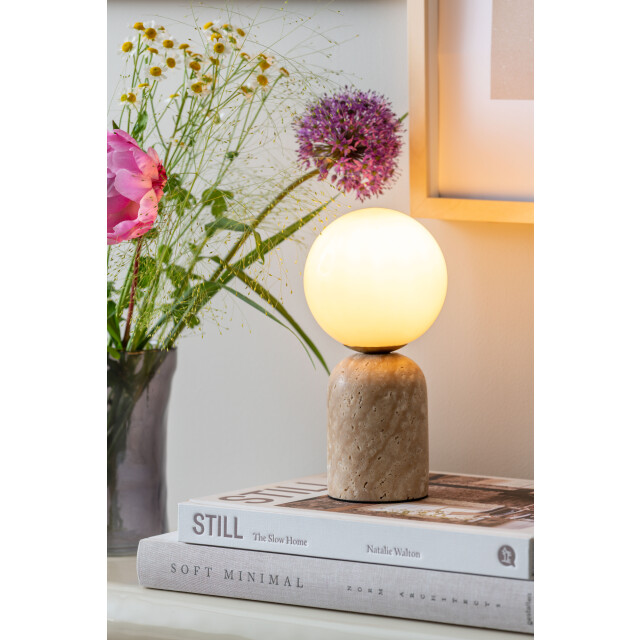 Leitmotiv tafellamp lazio sphere small - 10x10x20 cm 3731372 large