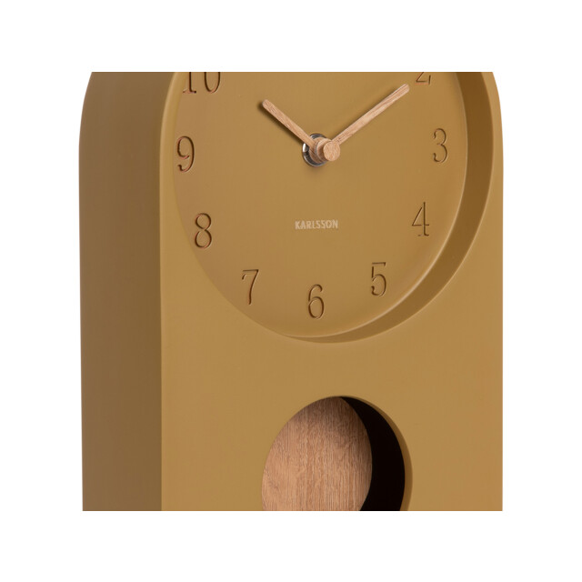 Karlsson tafelklok paris arch with pendulum - 14,5x24,1x4,8 cm 3731180 large