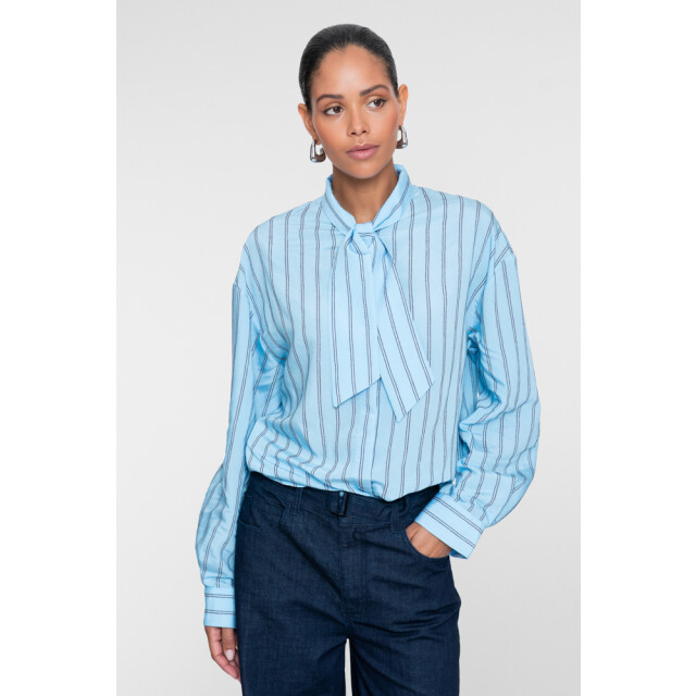Geisha 63915-20 625 blouse ineral blue/brown 63915-20 625 large