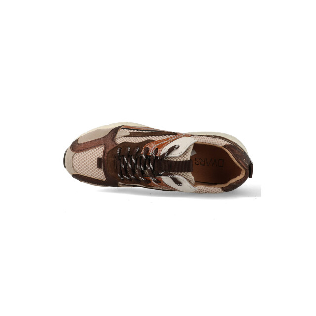 DWRS Label Sneakers neya / donker bruin B11849 large
