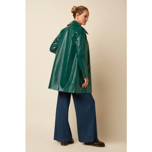 King Louie King luie anais coat glits 10637 botanical green 10637 large