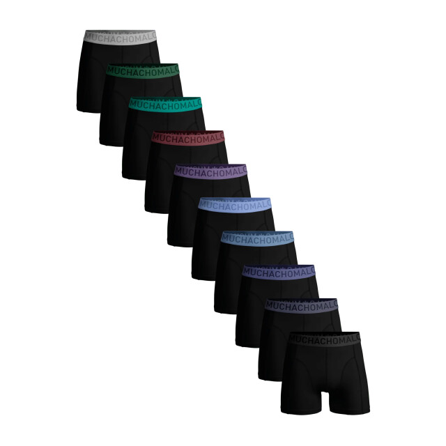 Muchachomalo Heren 10-pack boxershorts SOLID1010-825 large