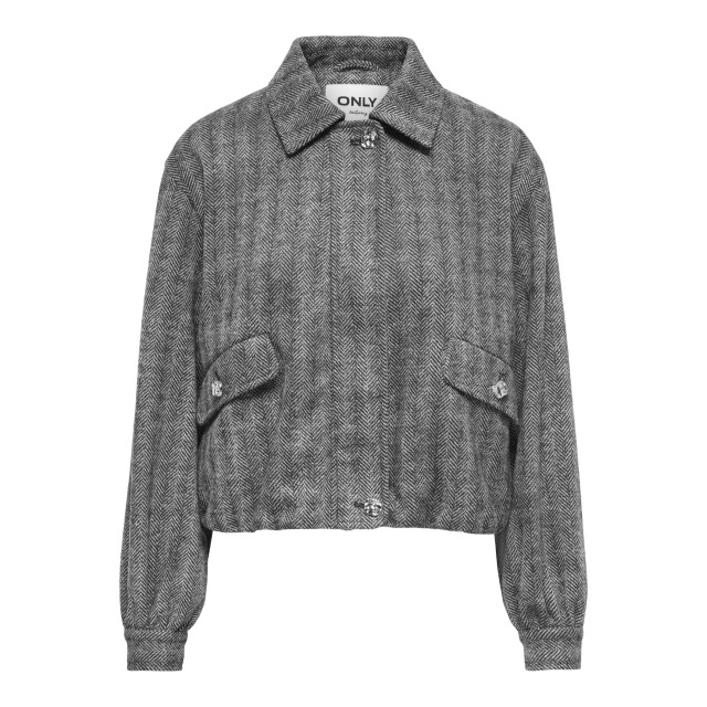 Only Onlcaisa l/s harringbone bomber tlr 15381677 large