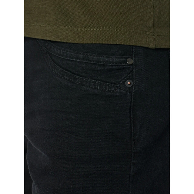 No Excess Denim, tapered 712, black, stretch black denim N712D92N1-223 large