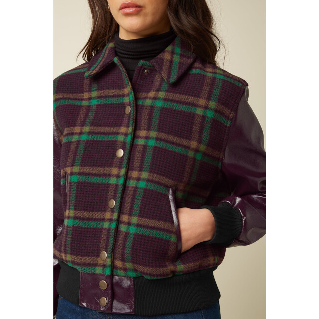 King Louie Billie baseball jacket 10646 porto red 10646 large