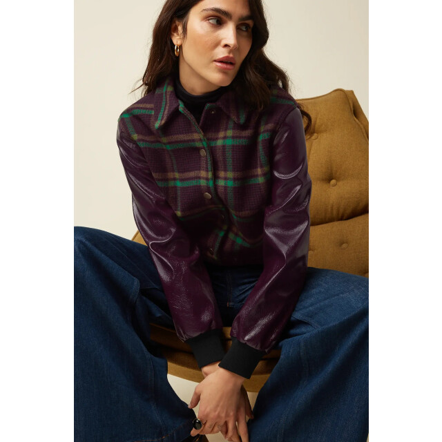 King Louie Billie baseball jacket 10646 porto red 10646 large