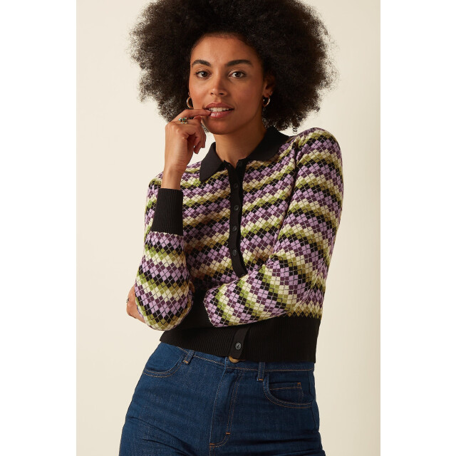King Louie Sofie cardi chioago 10774 black 10774 large