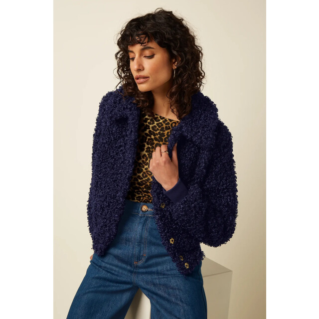 King Louie Isa basil fur 10625 evening blue 10625 large