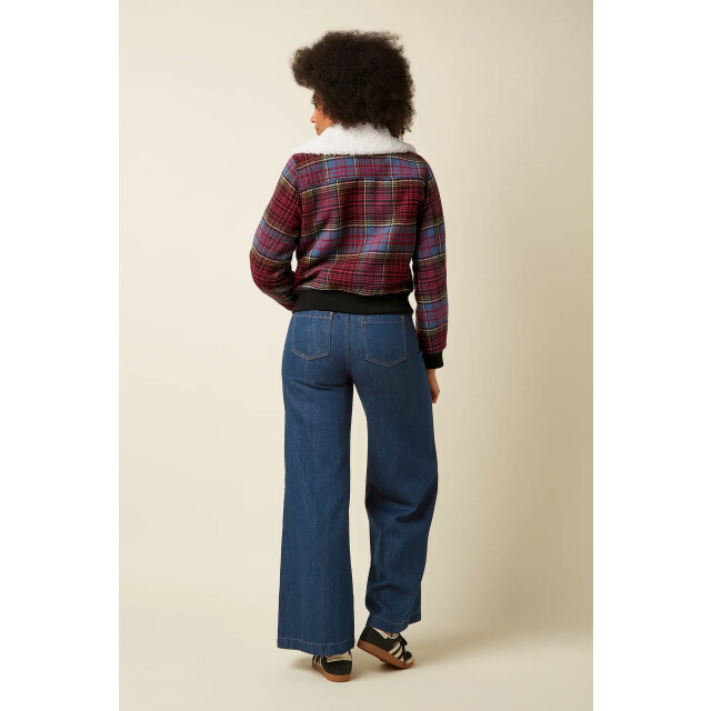 King Louie Arizona banda check 10624 horizon blue 10624 large