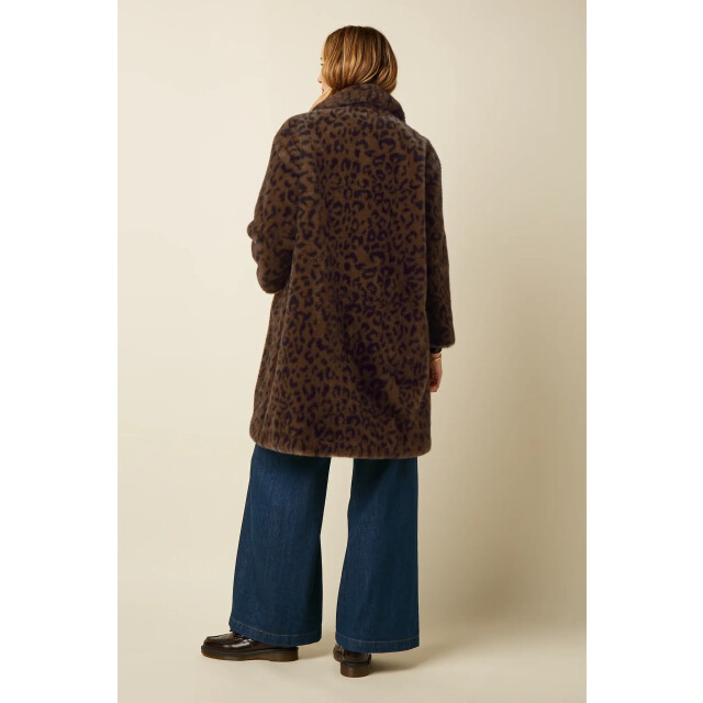 King Louie Ilse coat billy 10629 rum brown 10629 large