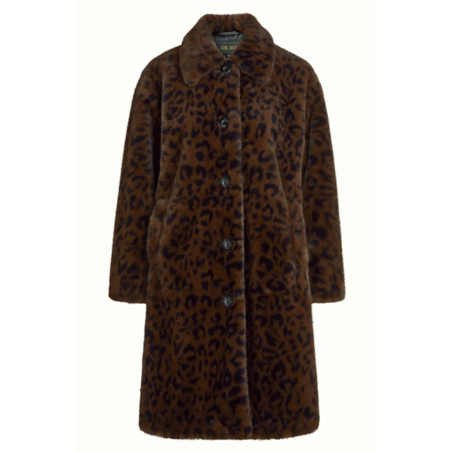 King Louie Ilse coat billy 10629 rum brown 10629 large