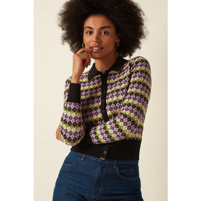 King Louie Sofie cardi chioago 10774 black 10774 large
