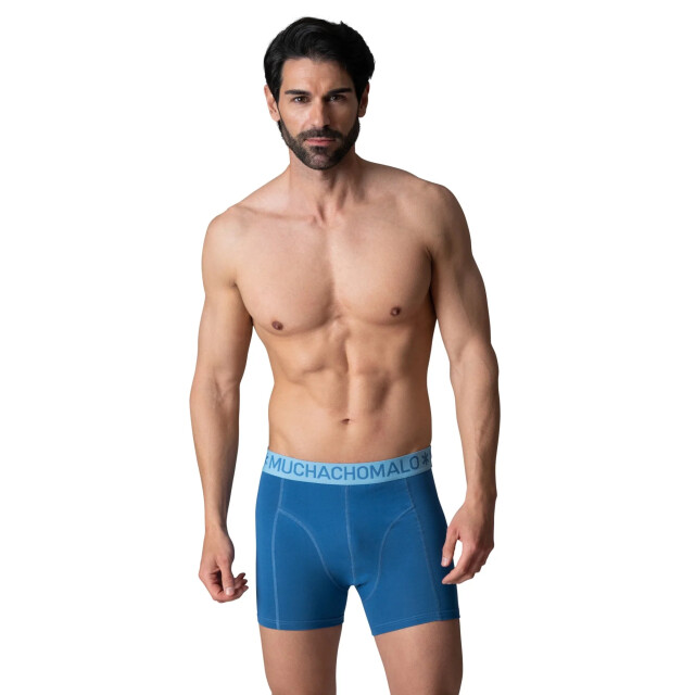 Muchachomalo Heren 5-pack boxershorts hello moonlight LCSOLID1010-171 large