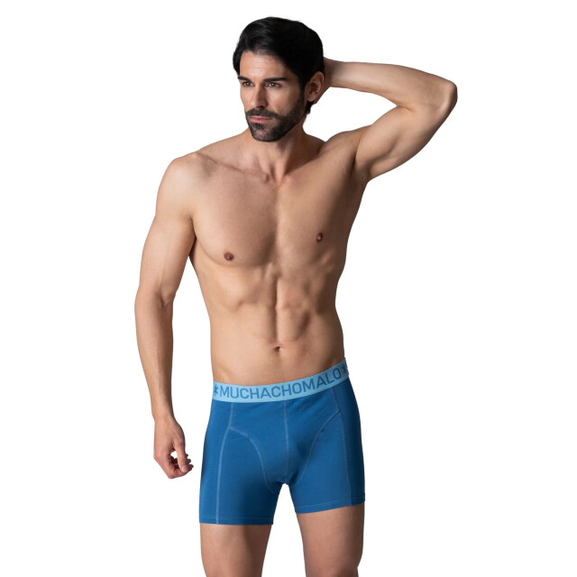 Muchachomalo Heren 5-pack boxershorts hello moonlight LCSOLID1010-171 large