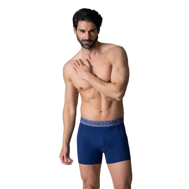 Muchachomalo Heren 5-pack boxershorts hello moonlight LCSOLID1010-171 large