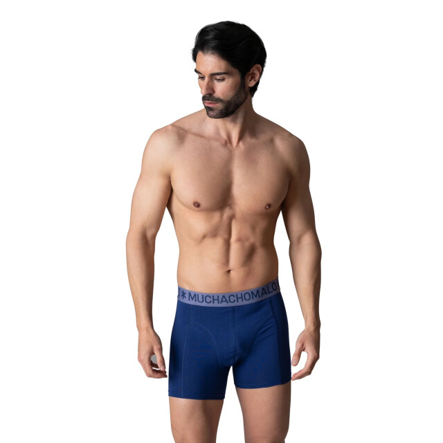 Muchachomalo Heren 5-pack boxershorts hello moonlight LCSOLID1010-171 large