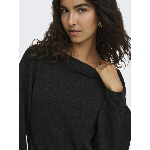 Jacqueline de Yong Jdyrue glitter l/s boat pullove knt 15330648 large