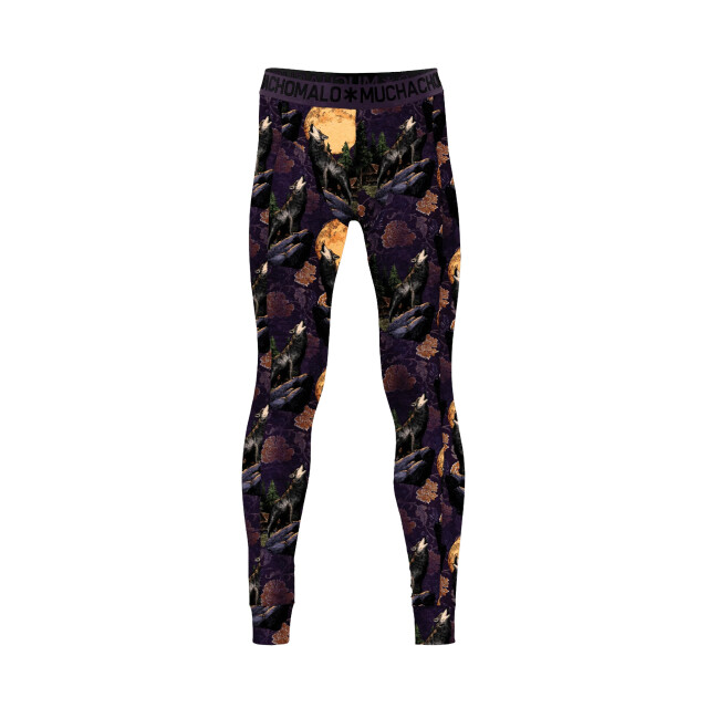 Muchachomalo Boys 1-pack long john print WOLF1031-01J large