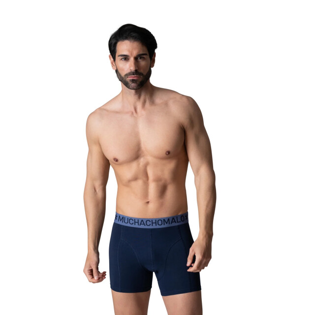 Muchachomalo Heren 5-pack boxershorts hello moonlight LCSOLID1010-171 large