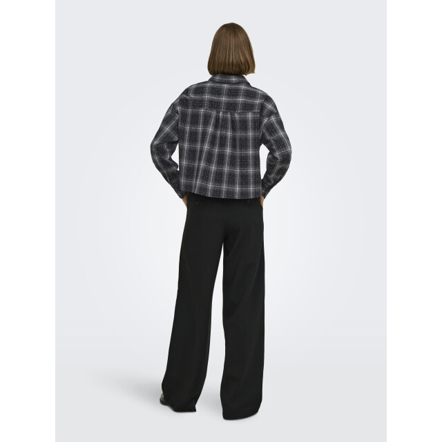 Only onlilston ls glitter detail shirt w 15383362 black checks 06615.999.0038 large