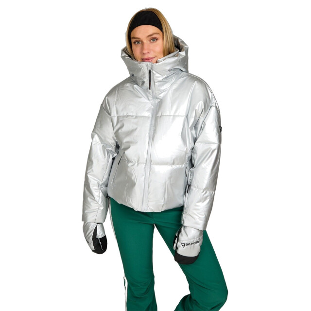 Brunotti fiaskia-metallic women snow jacket ski jack dames - 075597_950-L large