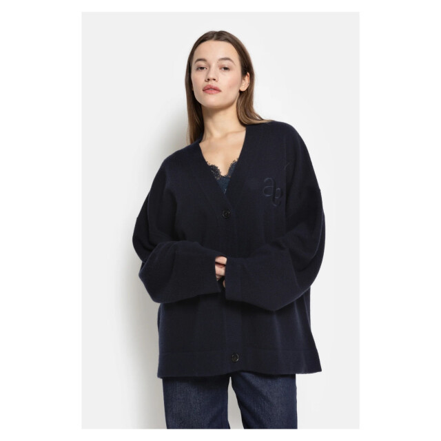 Âme Antwerp V neck knitted cardigan sweater vesten olympia Olympia large