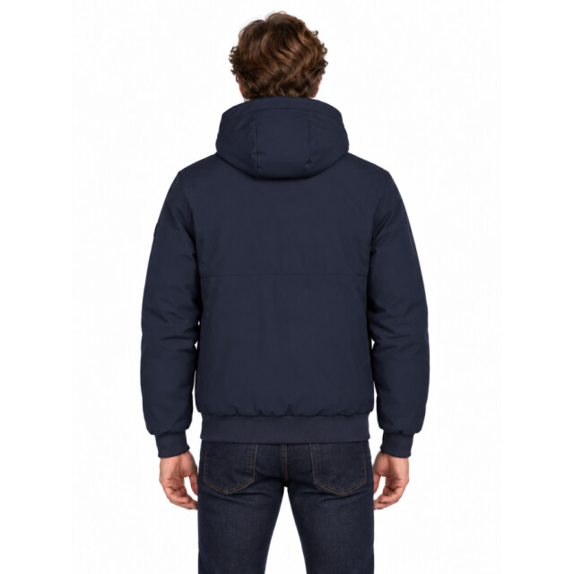 Airforce Padded bomber dark navy blue heren jack -� Dark Navy Blue/PADDED BOMBER large