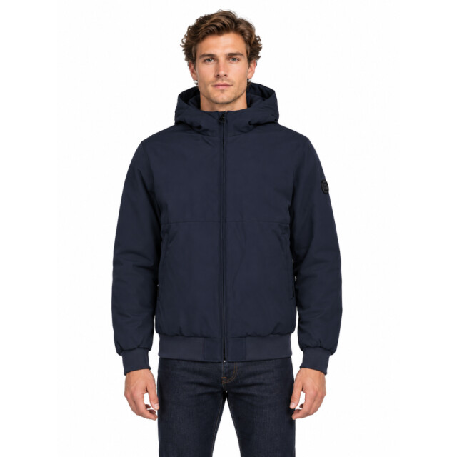 Airforce Padded bomber dark navy blue heren jack -� Dark Navy Blue/PADDED BOMBER large