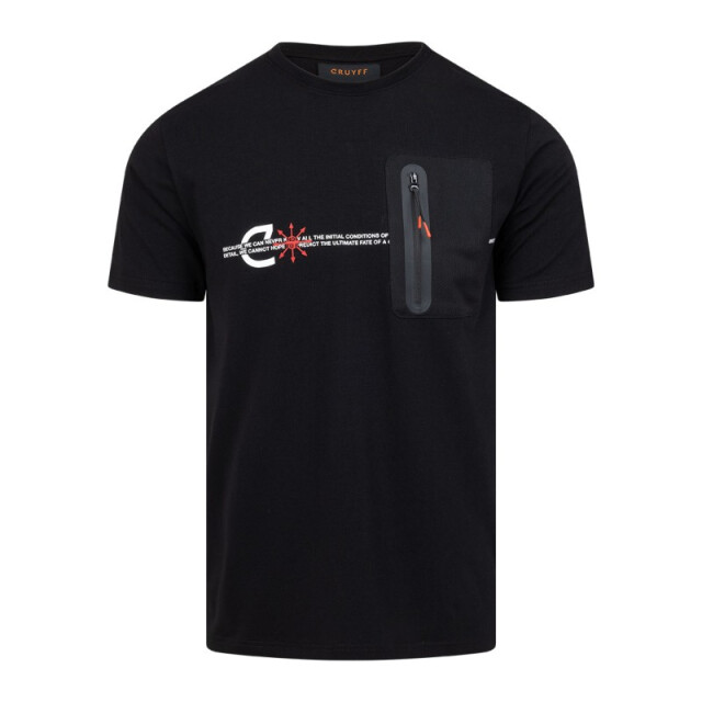 Cruyff CRUYFF SPORTS Ray Tee ca231037-998 T-Shirts Zwart CRUYFF SPORTS Ray Tee ca231037-998 large
