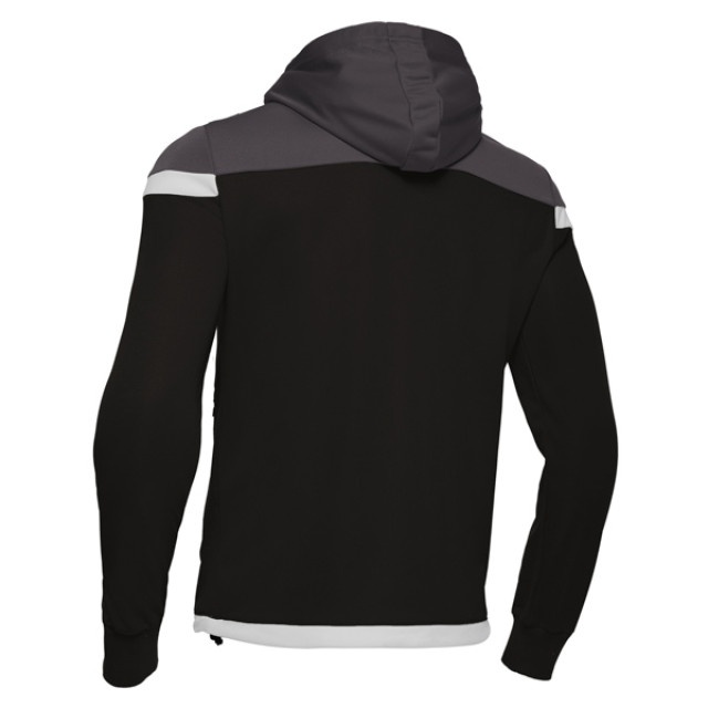 Macron Eadesy full zip hoody blk/wht 81490901 Macron EADESY FULL ZIP HOODY BLK/WHT 81490901 large