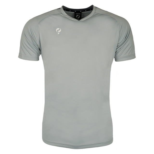 Q1905 Trainingsshirt maher / zwart / wit QT2208-252-L large